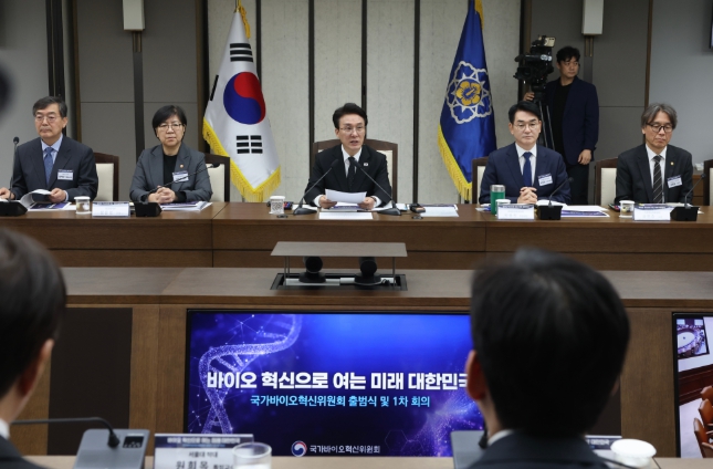 김민석 국무총리 주재, 국가 바이오 거버넌스, 바이오 클러스터 혁신 등 논의