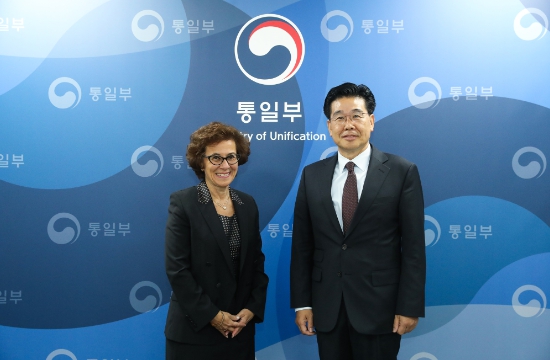 통일부 인권인도실장, 유엔 인권최고부대표 면담, 북한인권 증진을 위한 협력방안 논의
